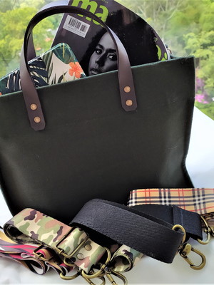 Bolsa de lona mini verde militar