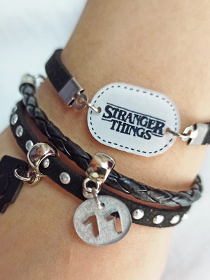 Kit pulseiras stranger things