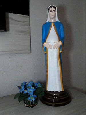 Nossa senhora grávida 60 cm