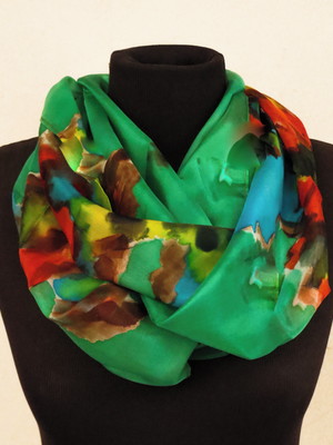 Echarpe "colour green"