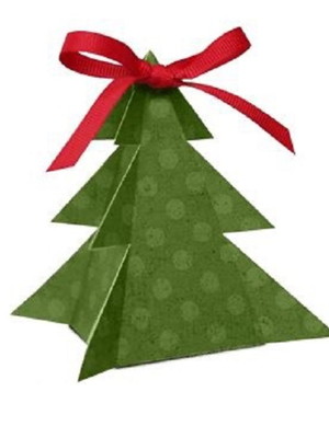 Árvore de natal - arquivo de corte - molde limpo