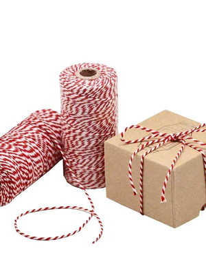 Barbante twine decorativo presente lembrancinha 100 metros