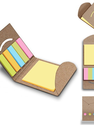 100 mini blocos de anotações ecologico bca008 - sem gravação