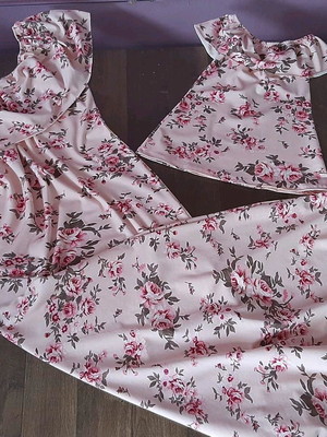 Kit de vestido mãe e filha