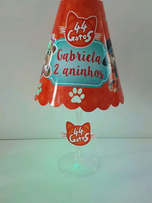 Centro de mesa 44 gatos