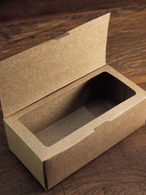 100 caixas kraft 15x7,5x5cm personalizadas