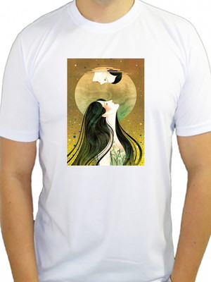 Camiseta fantasia e espiritualidade
