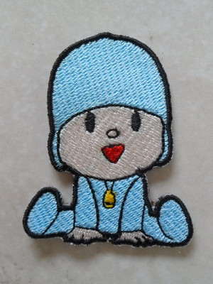 Patch bordado termocolante pocoyo