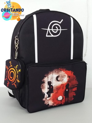 Mochila naruto - amizade (com partição para notebook)