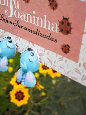 Brincos lillo stitch