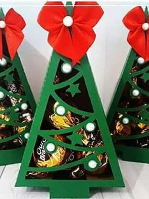 Arquivo de corte silhouette árvore de natal