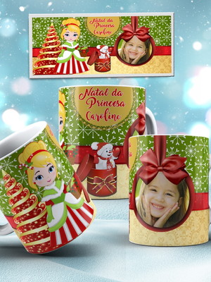 Lembrancinha caneca natal