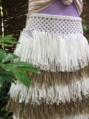 Saia franjas