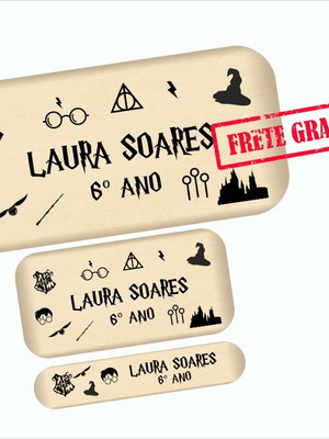 Etiquetas escolares harry potter 90un frete grátis