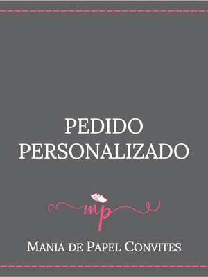 Pedido caixa cartonagem personalizada