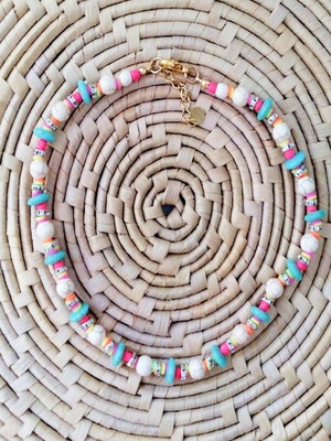 Chocker sand colors strass