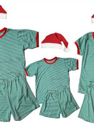 Kit natal com 3 pijamas