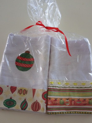 Kit com 2 panos de prato