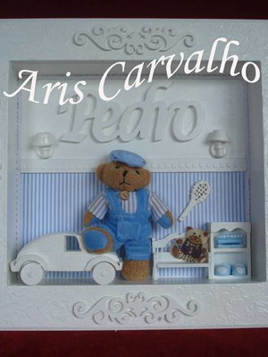 Quadro para porta de maternidade