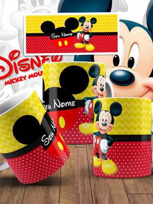 Lembrancinha caneca mickey