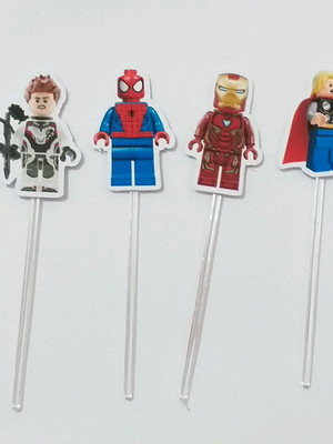 Topper lego vingadores
