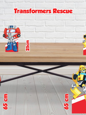 Totem transformers rescue e display de mesa