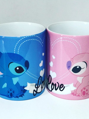 Caneca lilo stitch kit
