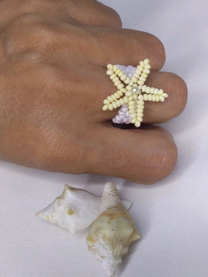 Anel estrela do mar