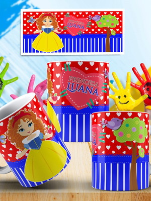 Lembrancinha branca de neve modelo 4 sem foto