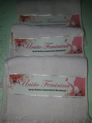 Toalhinha personalizada