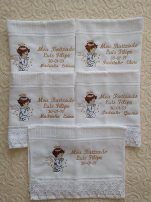 Batizado -lembrancinha madrinhas/padrinhos (ref 01 unidade)