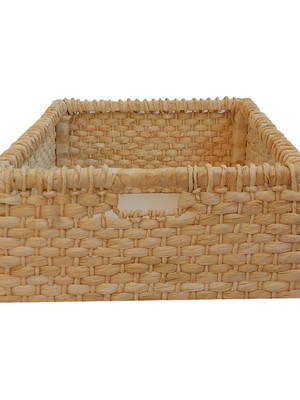 Kit 5 gavetas palha milho natural 30x50x20