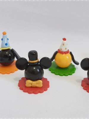 Kit 12 apliques da turma do mickey circo