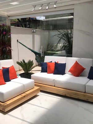 Futon reto impermeável acquablock
