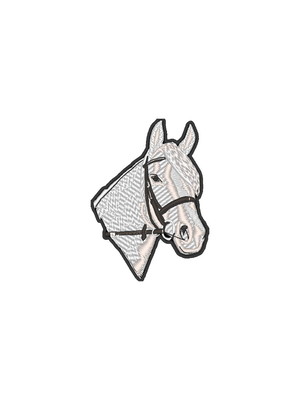 Patch bordado termocolante cavalo - modelo1
