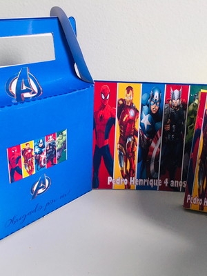 Kit colorir vingadores
