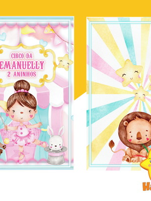 Circo rosa mini agenda