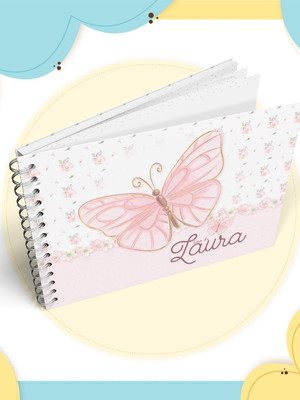 Livro do bebê - borboleta 1