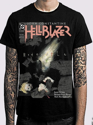 Camiseta john constantine, hellblazer, newcastle