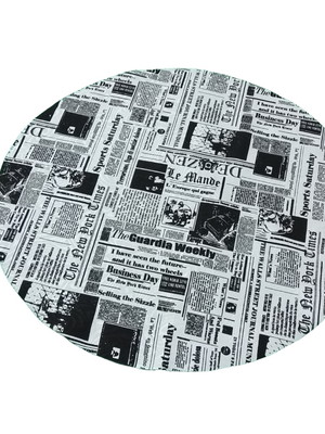 Capa com elástico para prato tipo tampo giratório de 45 cm