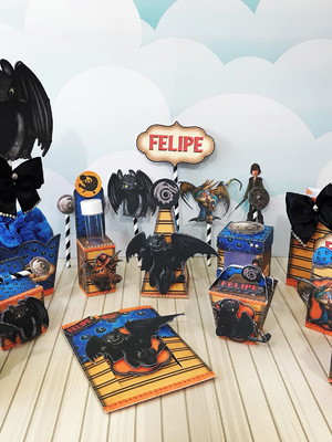 Como treinar o seu dragão - kit só um bolinho