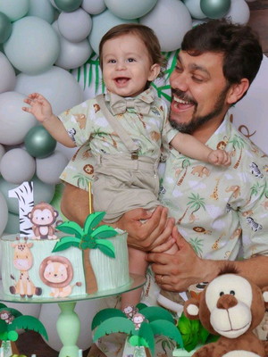 Roupa safari tal pai tal filho