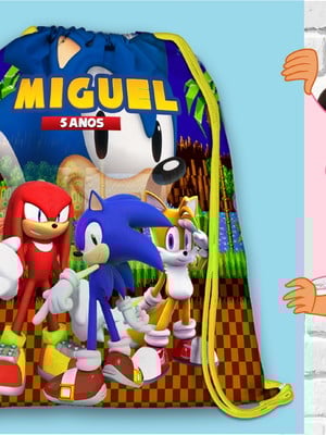 Mochilinha sonic