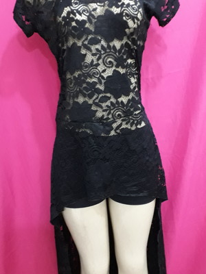 Vestido rendado
