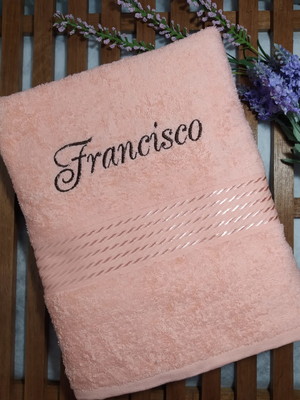 Toalha de banho personalizada