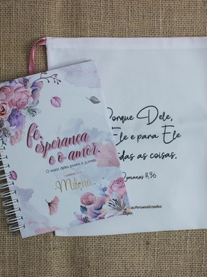Caderno versículos feminino