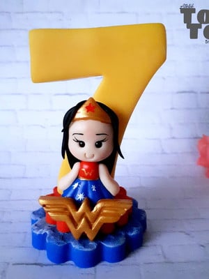 Vela mulher maravilha
