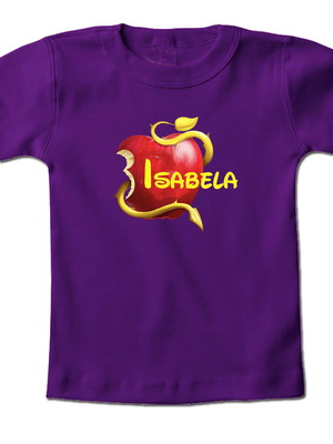 Camiseta adulto personalizada descendentes