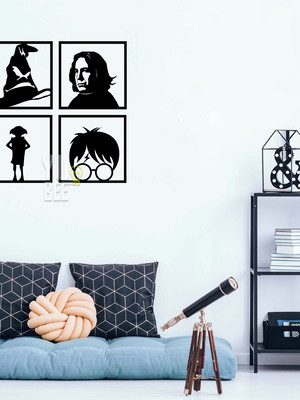 Quadro decorativo harry potter em mdf vazado
