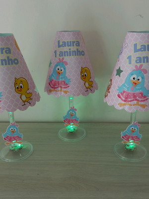 Centro de mesa galinha pintadinha